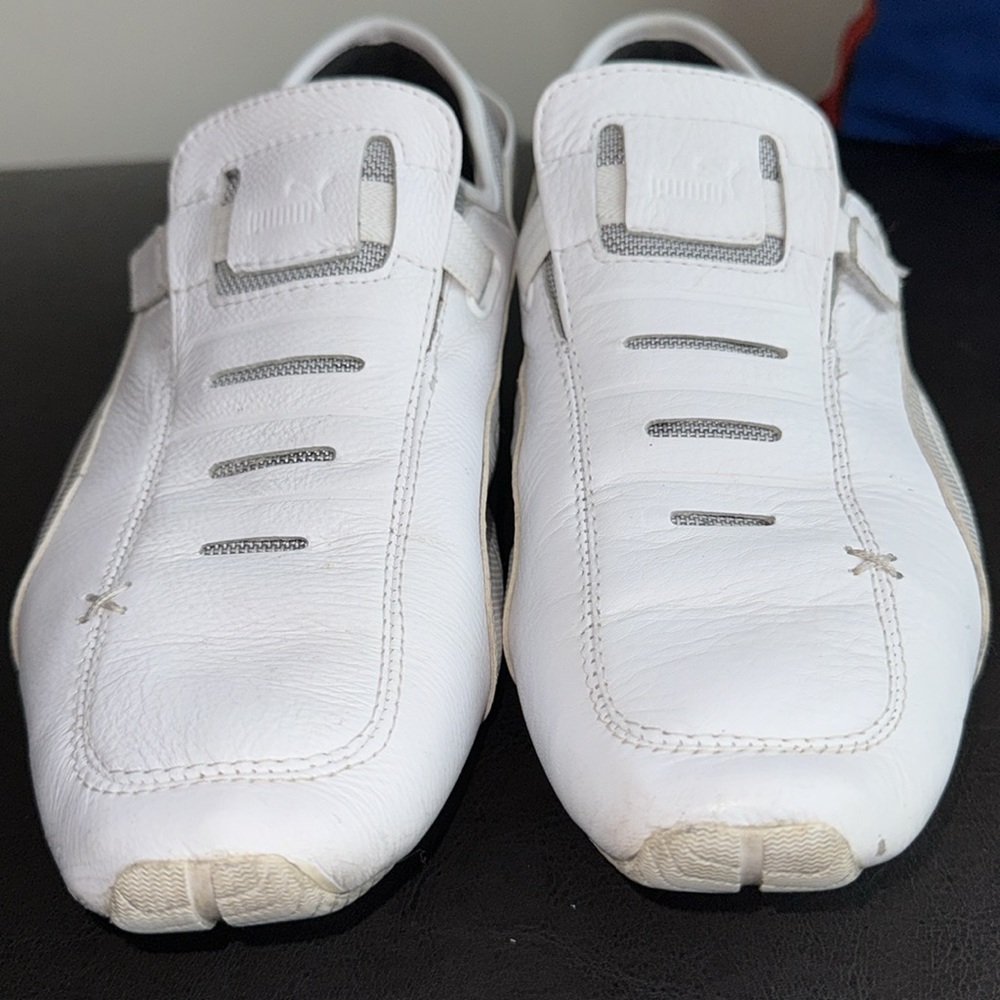 MAKE OFFER! Puma Vedano Men's White Athletic Shoes Men's size 10US - Picture 7 of 9